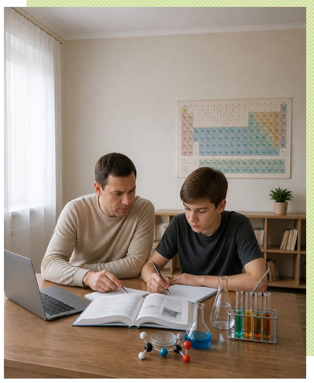 Репетитор по химии 8 класс в Перми по цене от 1285 р. | Репетитор-Прм